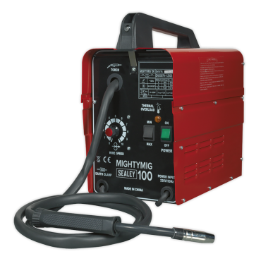 Professional No-Gas MIG Welder 100Amp 230V
