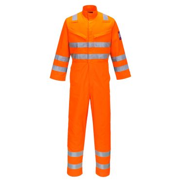 Portwest Modaflame RIS Orange Coverall: Ultimate Flame Resistant Safety Workwear