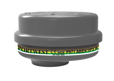 Portwest Combination Filter P971 Pack of 4: Superior Integrated Protection Against Complex Respiratory Hazards