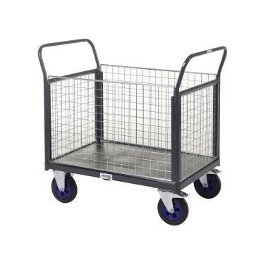 Apollo UK Platform Trucks with Mesh: Premium British-Made Transport Solutions by Hall-Fast