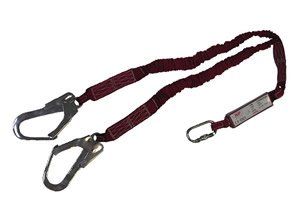 Expandable Shock Absorbing Lanyard