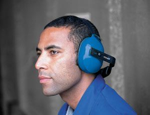 Big Blue Ear Defender