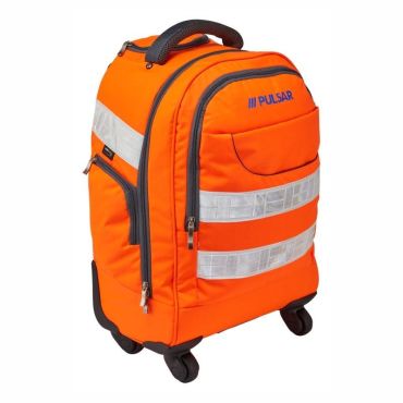 Pulsar Hi-Vis Orange Trolley Back Pack