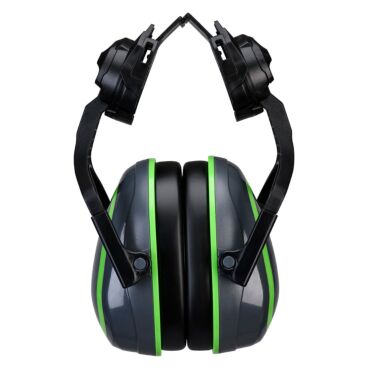 Portwest HV Extreme Ear Defenders Low Clip-On Metal Free