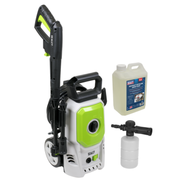 Sealey Pressure Washer with Snow Foam 100bar 390L/hr