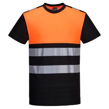 Portwest PW3 Hi-Vis Class 1 T-Shirt: Premium Safety Workwear from Hall-Fast
