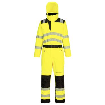 Portwest PW3 Hi-Vis Rain Coverall: Ultimate Protection for Adverse Weather Conditions