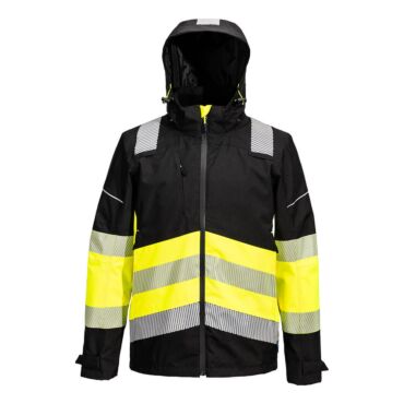 Portwest PW3 Hi-Vis Class 1 Extreme Rain Jacket PW368 – Ultimate Waterproof & Breathable Protection