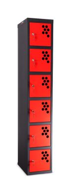 Armorgard PowerStation 6 Locker Padlock Battery Charging Station - Secure Site Organization Solution