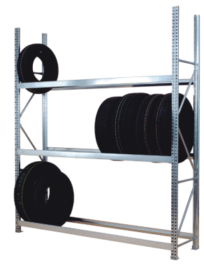 Midispan Racking - Tyre Racking Levels