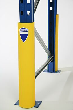 Rack Armour® XL Upright Racking Protectors - Safety Yellow