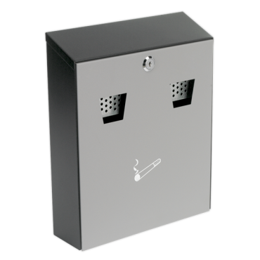 Cigarette Bin Wall Mounting