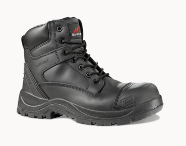 Rock Fall Slate Black Wide Fitting Safety Boot