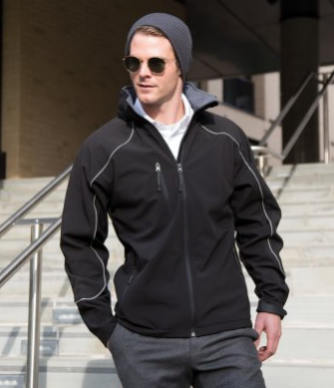 Result Work-Guard Hooded Soft Shell Jacket