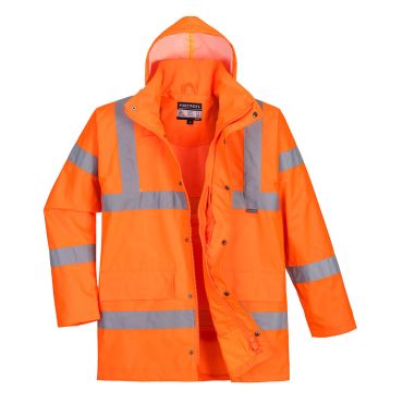 Portwest Hi-Vis Breathable Jacket: Advanced Railway Safety Outerwear