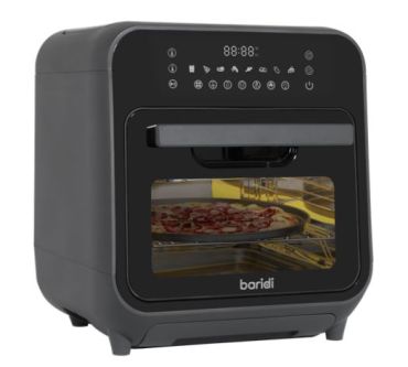 Baridi 15L Steam Air Fryer Oven - Black
