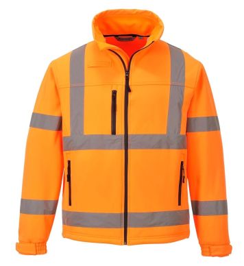 Portwest Hi-Vis Classic Softshell Jacket: Versatile Visibility with Superior Comfort