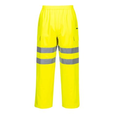 Portwest Hi-Vis Extreme Rain Trousers | Waterproof Work Pants UK