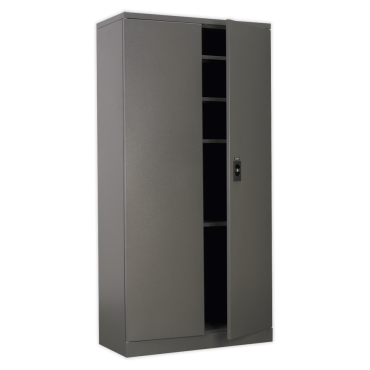Floor Cabinet 4 Shelf 2 Door