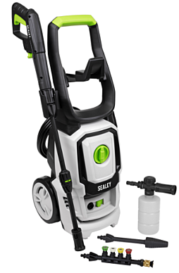 Sealey Pressure Washer with TSS & Rotablast® Nozzle 130bar 1600W/230V