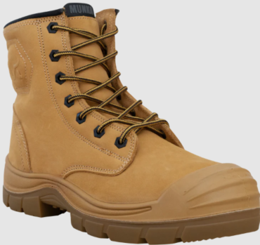 Munka Taurus Side Zip Work Boots - WHEAT