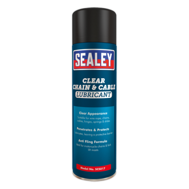 Chain & Cable Clear Lubricant 500ml (Pack of 6)
