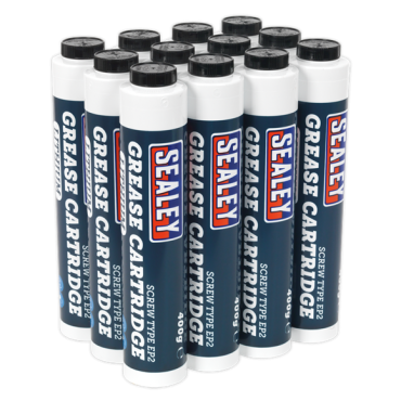 Screw Type EP2 Lithium Grease Cartridge 400g Pack of 12
