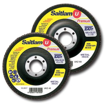 Sait Conical Evolution Aluminium Oxide Flap Discs