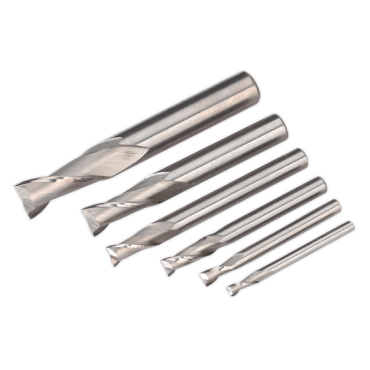 HSS End Mill Set MT2 Ø3-10mm