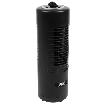 Oscillating Desk Tower Fan 2-Speed 12" 230V