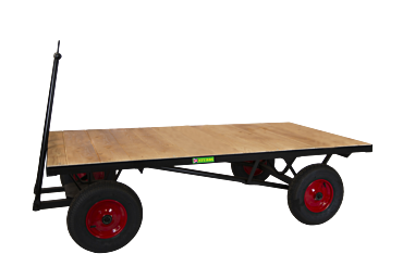 Stubbs® Large Heavy Duty Turntable Trucks - 2000 x 1000mm Platform