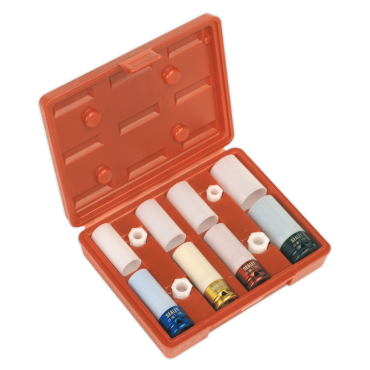 Alloy Wheel Impact Socket Set 4pc 1/2"Sq Drive