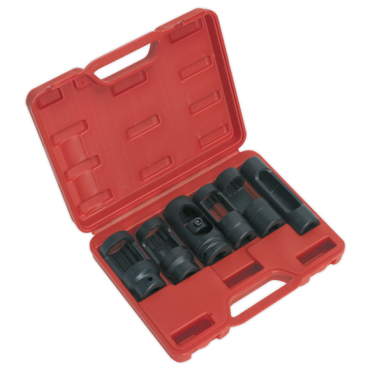 Diesel Injector Window Socket Set 6pc (1/2"Sq Drive)