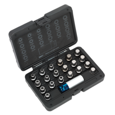 Locking Wheel Nut Key Set 21pc - BMW & Mini