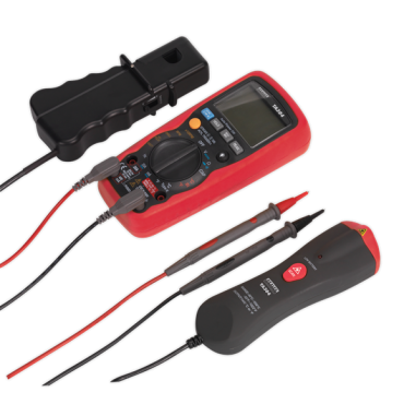 Digital Automotive Analyser 15 Function with Inductive Coupler/Infrared Temperature Probe