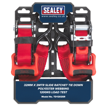 Slide Ratchet Tie Down 32mm x 3m