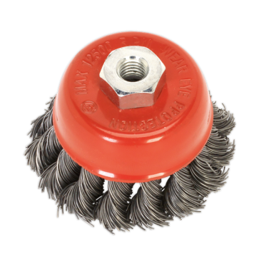 Twist Knot Wire Cup Brush Ø65mm (M14 x 2mm)