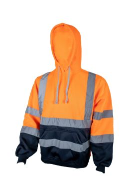 Unbreakable U300 Sherman Hi-Visibility Orange Hoodie (GORT)