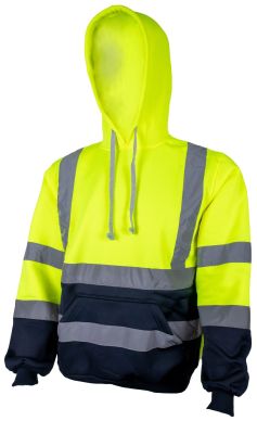 Unbreakable U302 Sherman Hi-Visibility Yellow Hoodie