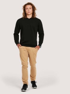 Uneek Unisex Premium V-Neck Sweatshirt - Sophisticated Workwear and Professional Casual Clothing