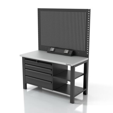 1.5m Workbench With Stainless Steel Worktop