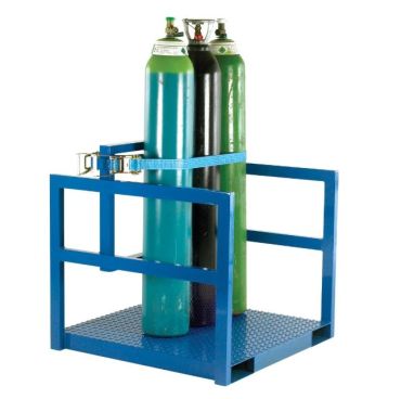 Cylinder Storage and Transport Pallet: Integrated Gas Container Management Solution