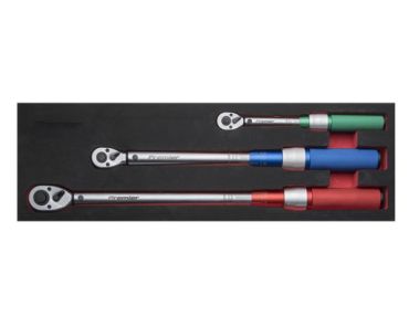 3pc Micrometer Style Torque Wrench Set