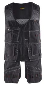 Blaklader Arbeitsweste Marineblau XL - Baumwoll Weste Mit Nageltasche