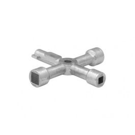 Metal Service Cross Key