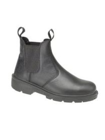 Amblers FS116 Chelsea Sicherheitsschuhe – Wasserdicht, Leder, Mit Zugschnur, Größe 36
