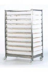 Mobile Tray Racks - With Trays