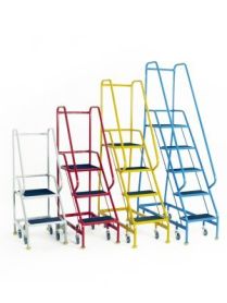 Narrow Aisle Spring Loaded Steps - Compact Access Solutions for Limited ...