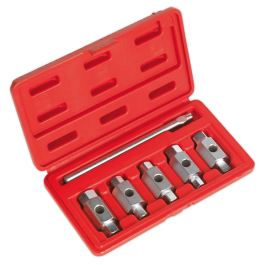Drain Key Set 6pc Double End