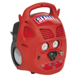 Compressor 6ltr Belt Drive 1.5hp Oil Free
